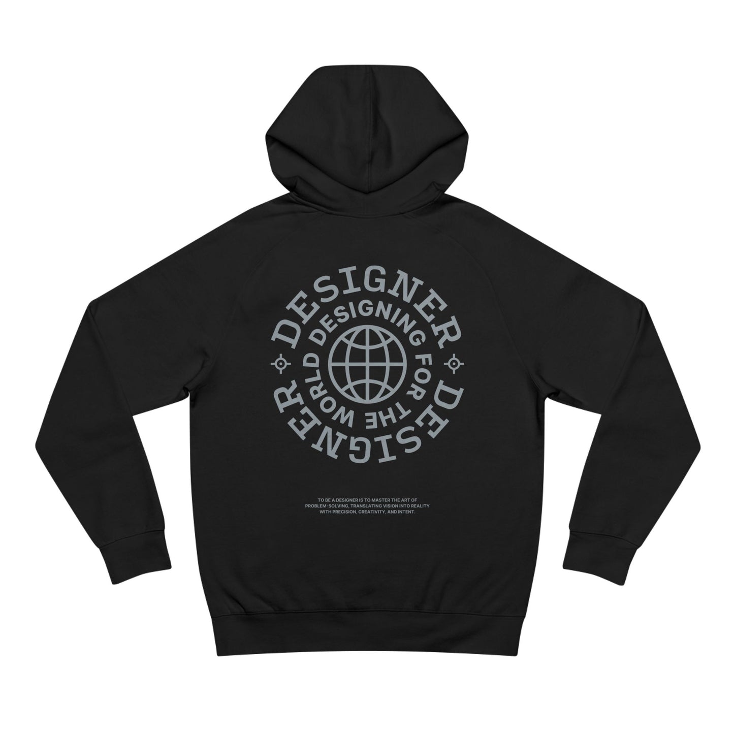 Designing For The World Black Hoodie