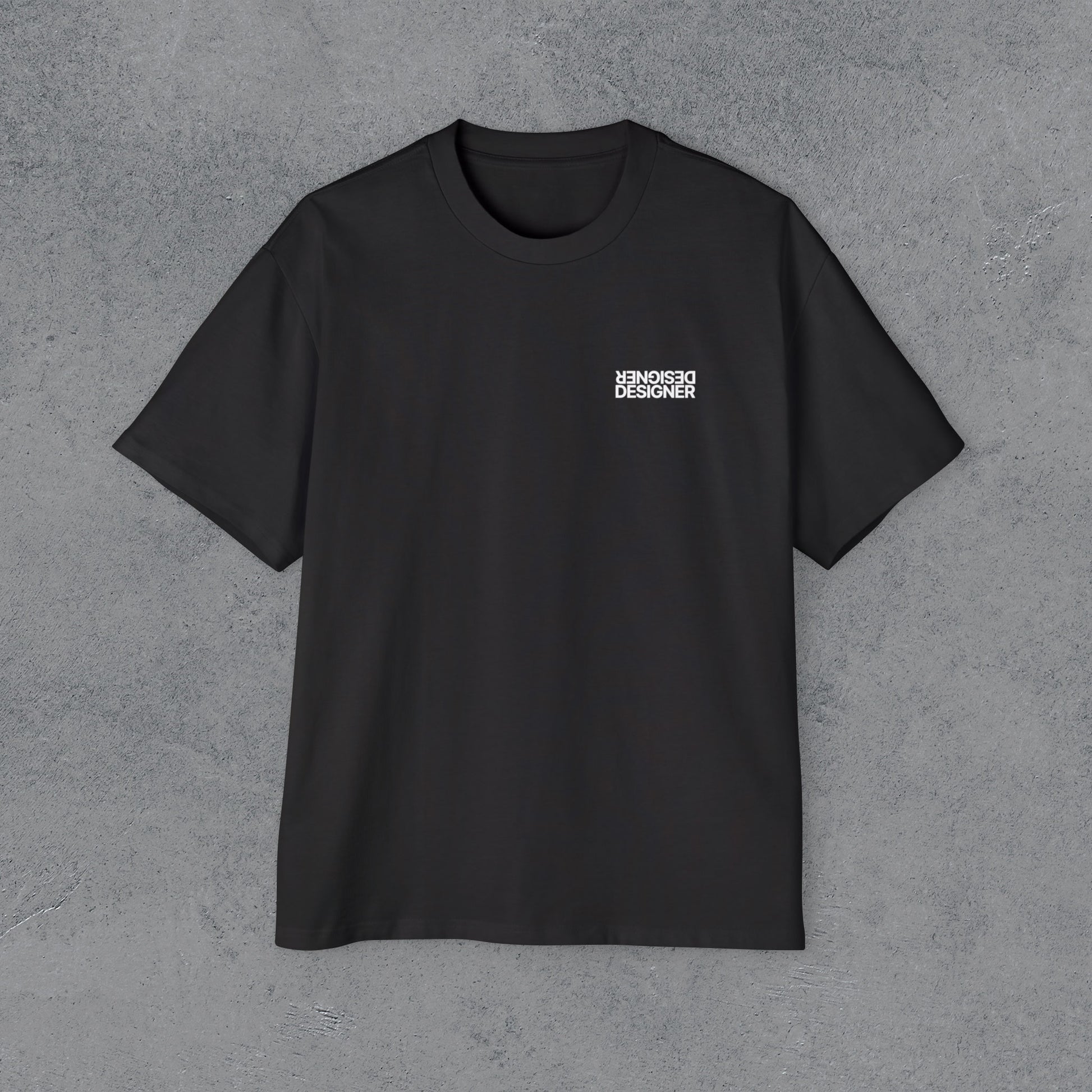 Designer Black Oversized Tee