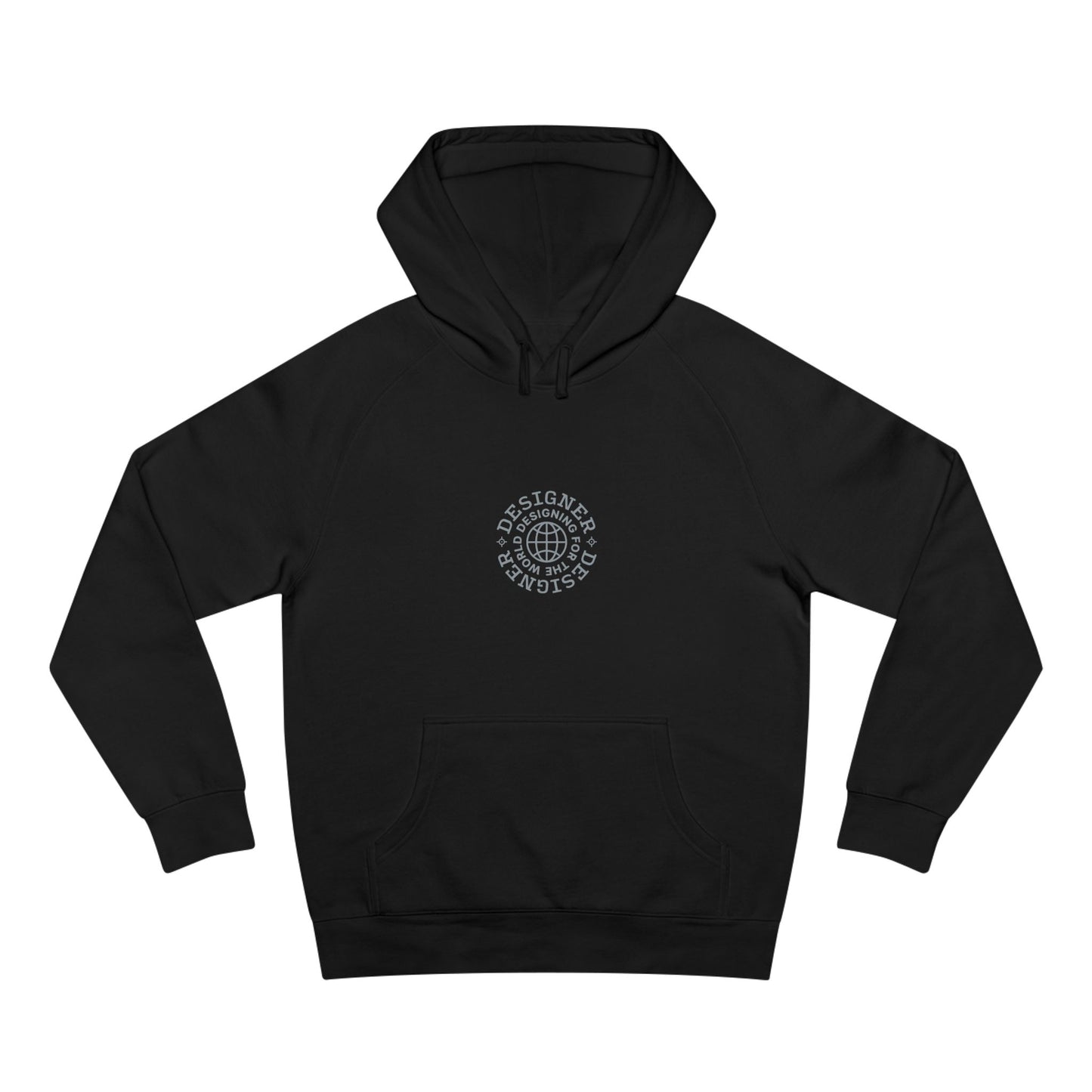 Designing For The World Black Hoodie