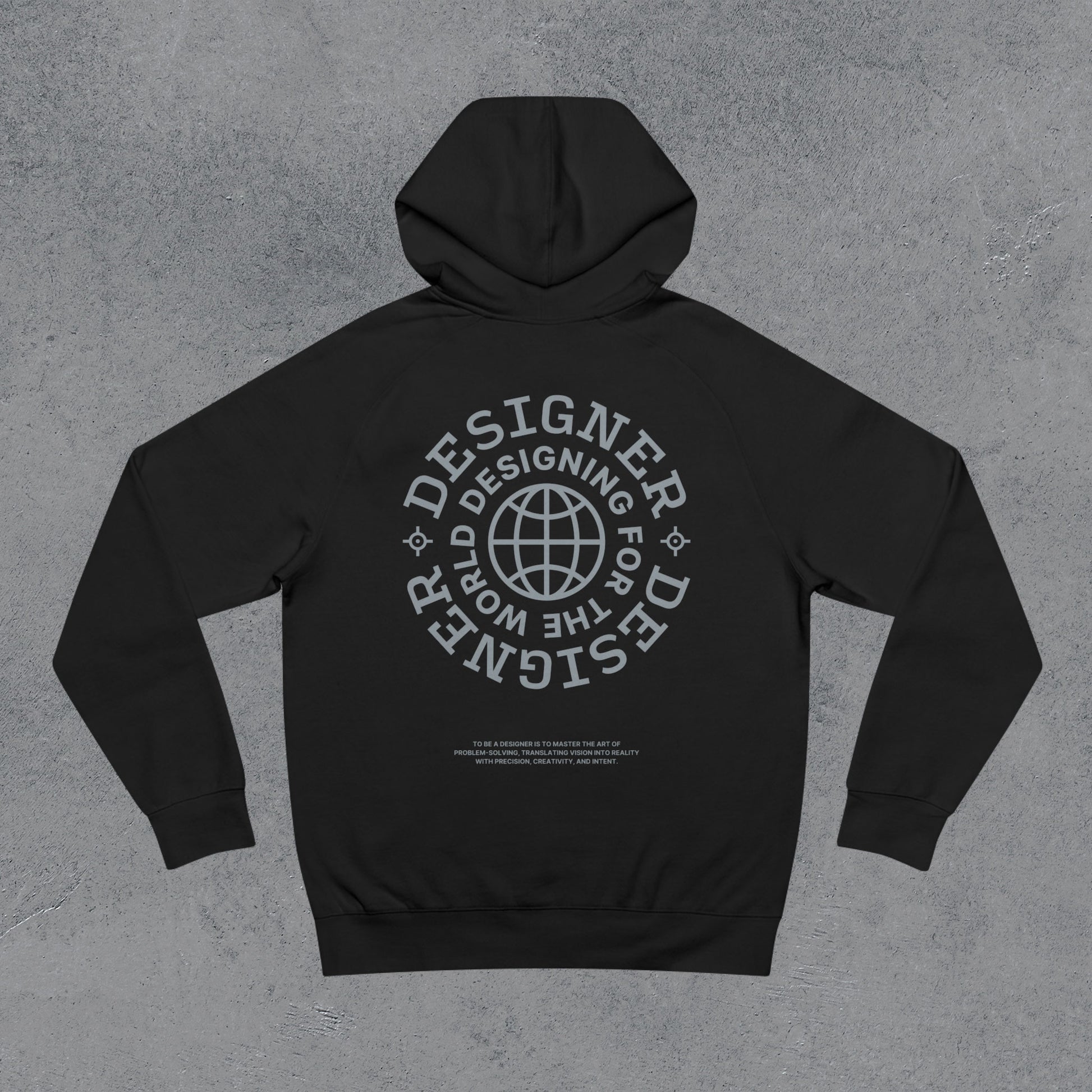 Designing For The World Black Hoodie